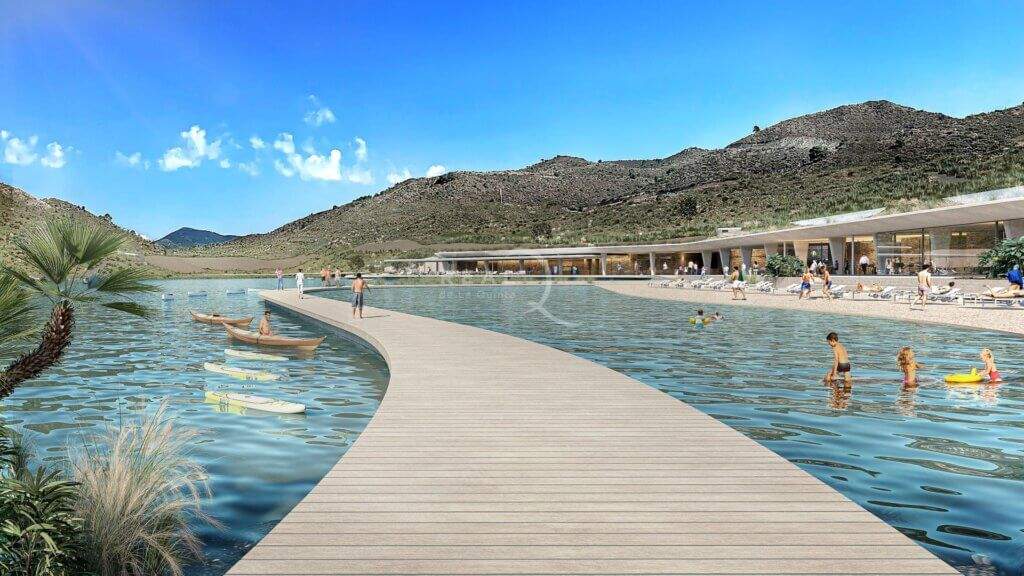 Lake Club -Søen-strand Real de La Quinta